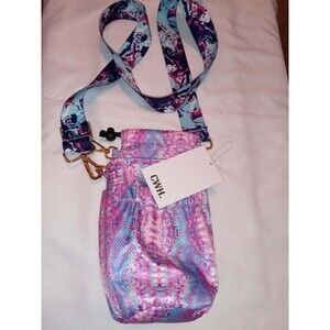 CWH Adjustable Crossbody Pouch w/2 Pockets Outside